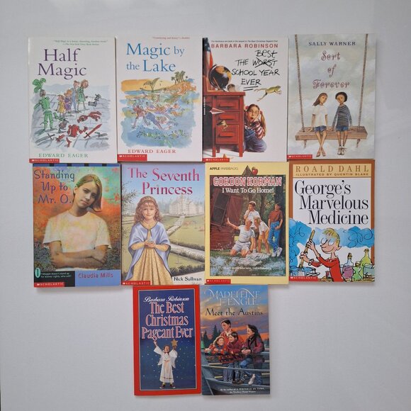 Scholastic Junior Paperback Novels Lot of 10 - Picture 1 of 10